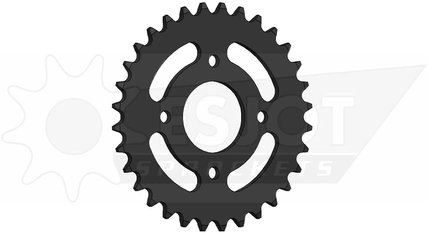Esjot achtertandwiel 0268 chain wheel 415 45z steel black