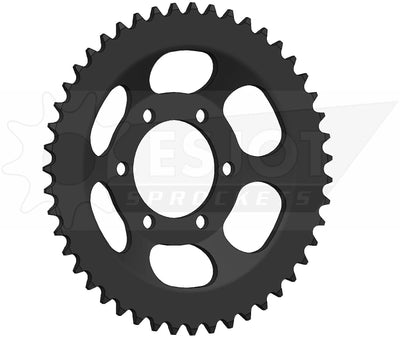 Esjot achtertandwiel 0846 chain wheel 415 47z steel black