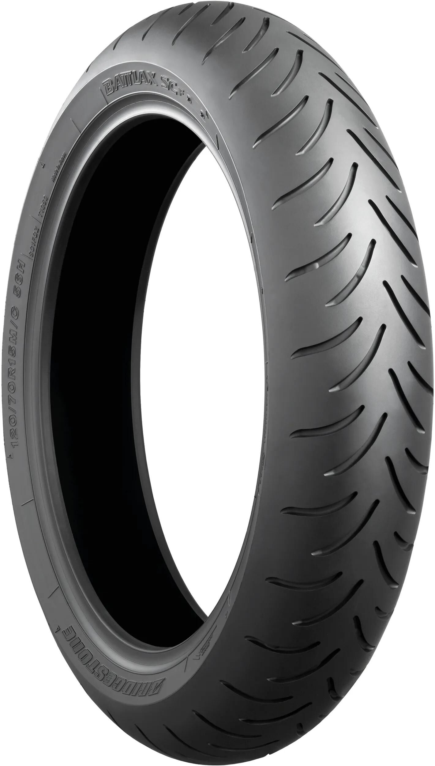 Bridgestone buitenband battlax scooter sc tyre br.st. battlax sc 110 100-12 67j tl fr.