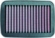Dna vervangbaar luchtfilter replac. air filter black