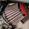 Dna sport luchtfilter leather top sport air filter 100 x 75mm yellow