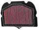 K n vervangbaar luchtfilter replac. filter su-1308r