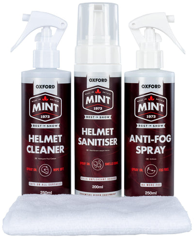 Mint helmpflege-set oxford helmet care kit xl helmet care set oxford xl
