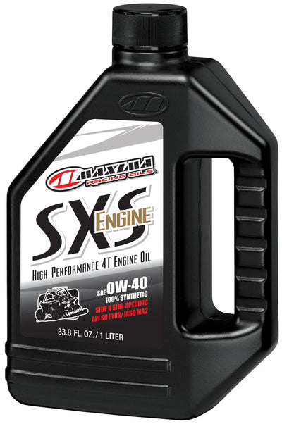 Maxima racing oils motoröl sxs engine full synthetic motor oil maxima sxs full synt. 0w-40 1l