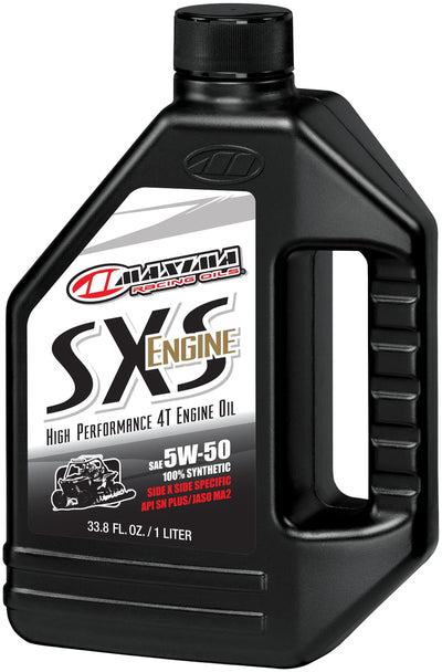 Maxima racing oils motoröl sxs engine full synthetic motor oil maxima sxs full synt. 5w-50 1l