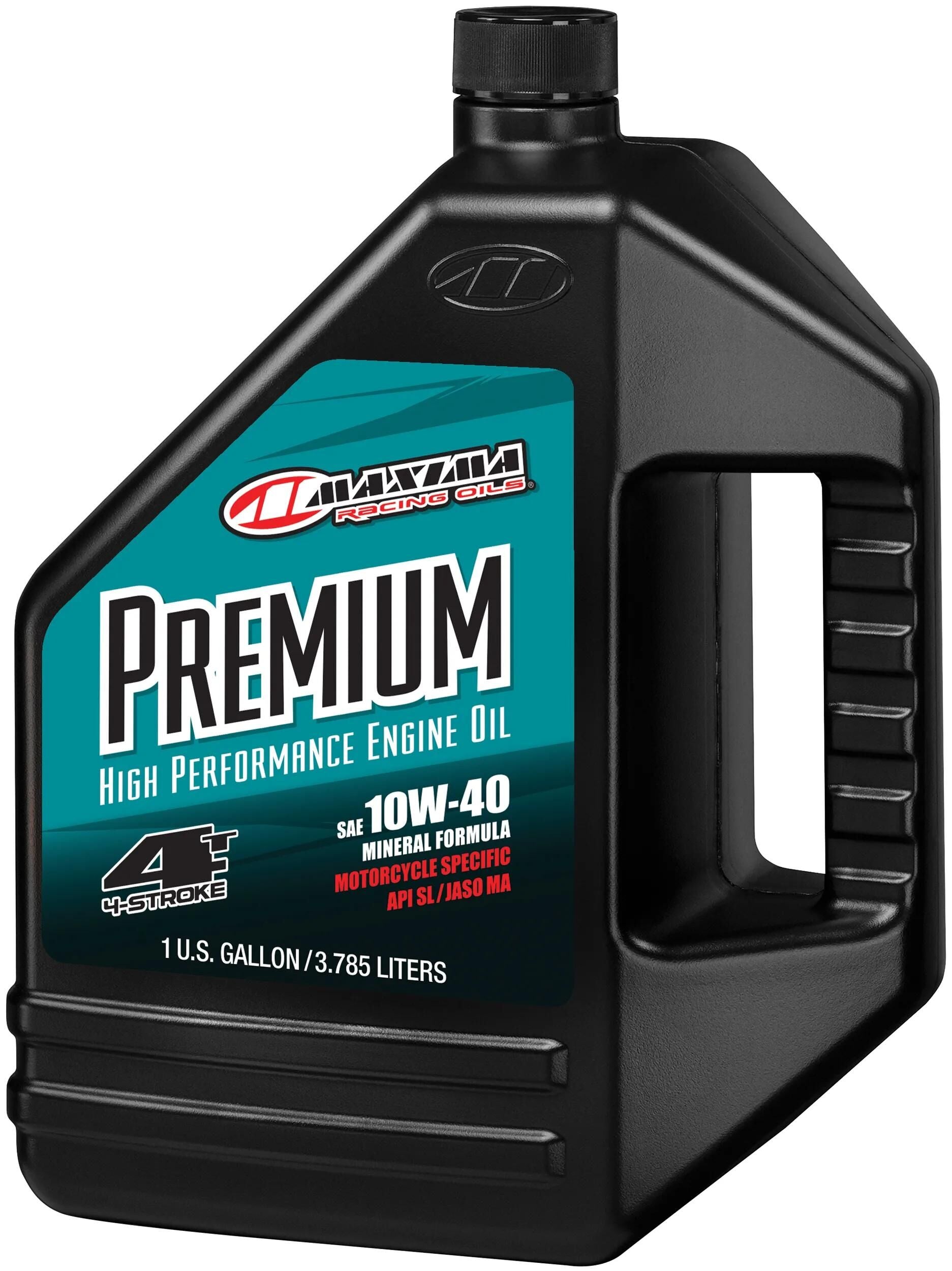 Maxima racing oils motoröl premium 4t motoroil 4t 10w-40 maxima 3.785l premium