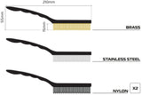 Oxford bürsten-set wire brush wire brush set ox340 - afbeelding 1