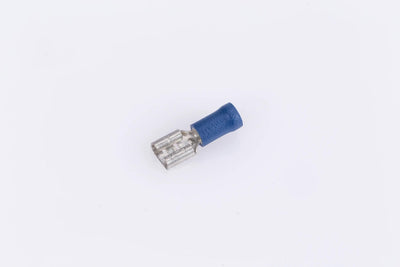 Spahn platte stekkerhuls flat plug-in sleeve insulated blue 100pcs.
