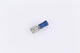 Spahn platte stekkerhuls flat plug-in sleeve insulated blue 100pcs.