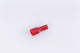 Spahn platte stekkerhuls flat plug-in sleeve fully insulated red 100pc