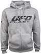 Ufo plast jacke hoodie sweatshirt ufo grey gr. l