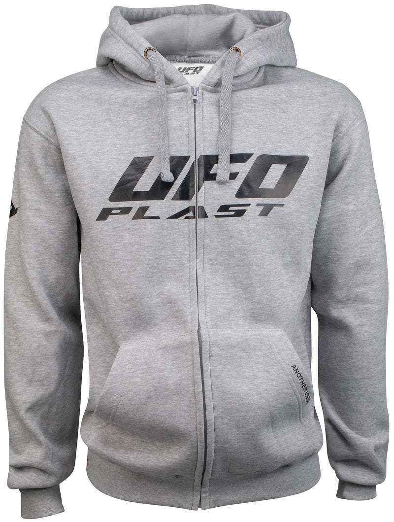 Ufo plast jacke hoodie sweatshirt ufo grey gr. l