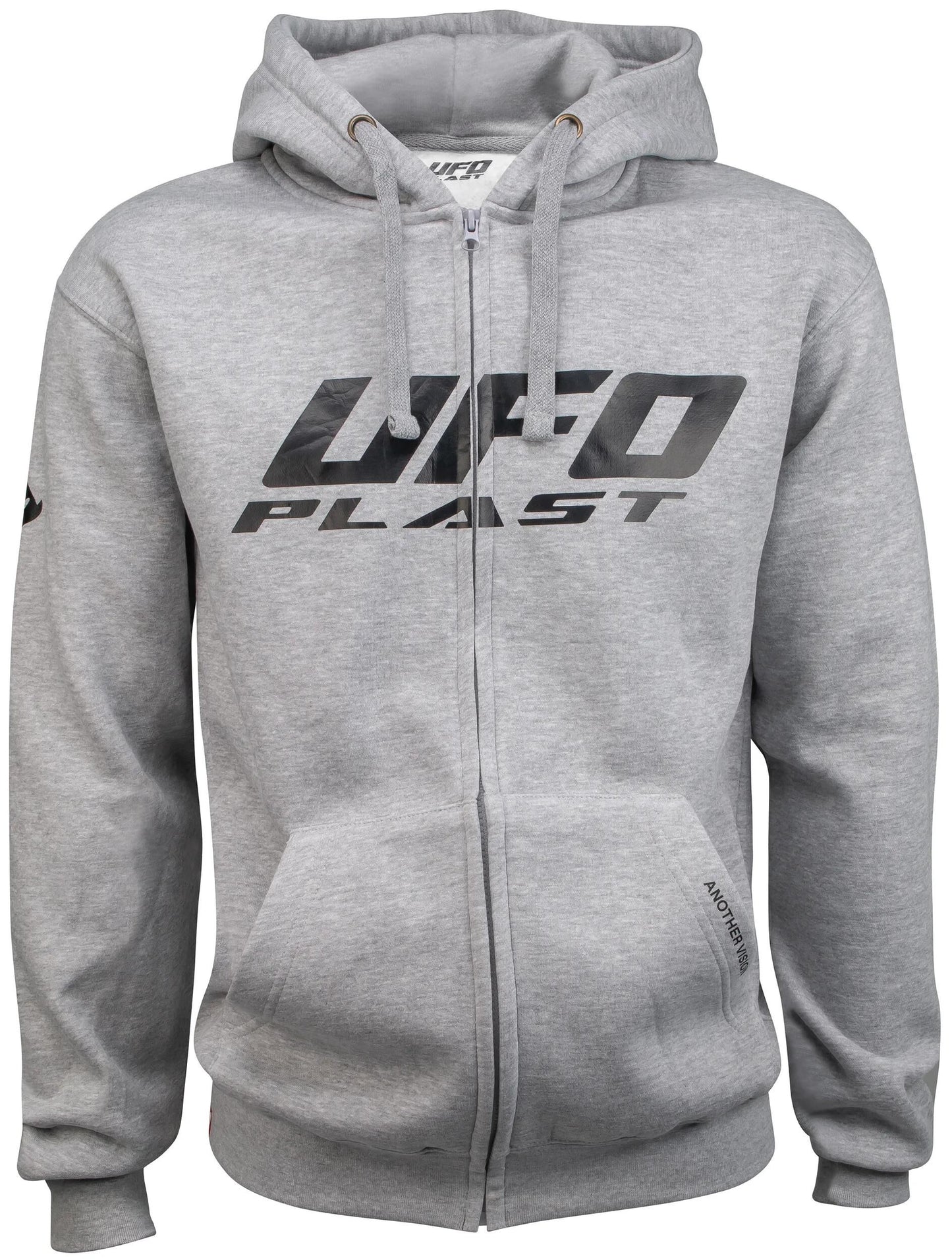 Ufo plast jacke hoodie sweatshirt ufo grey gr. xl