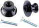 Bike-lift prismabussen adapter f. v-mount 6 mm black