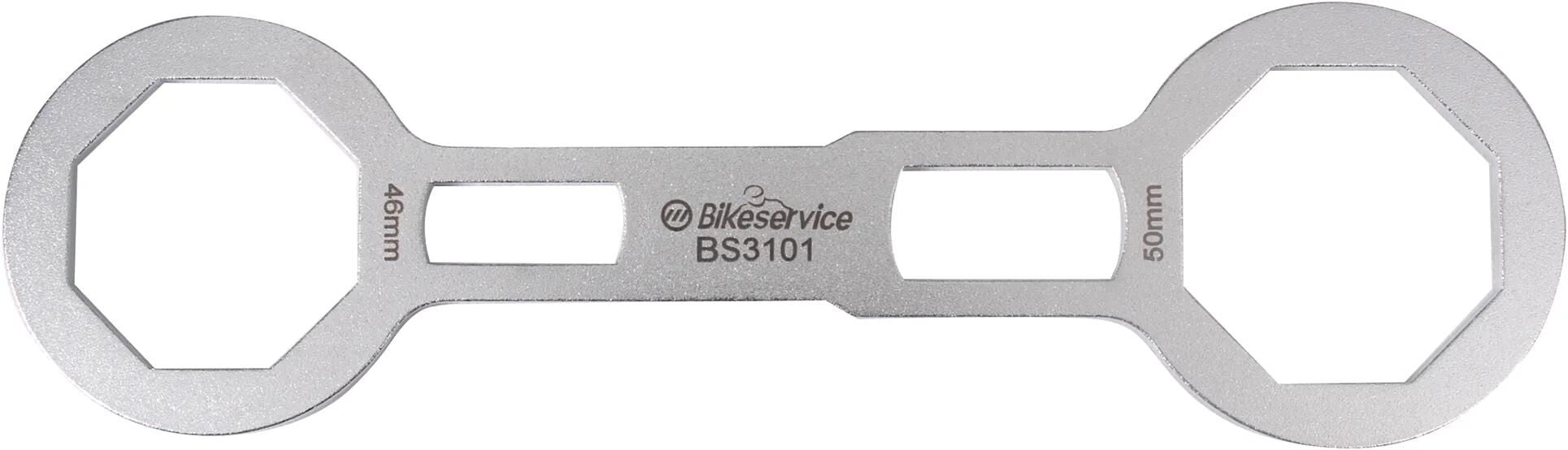 Bikeservice gabelkappenschlüssel schl fork cap bst 46x50mm 8knt
