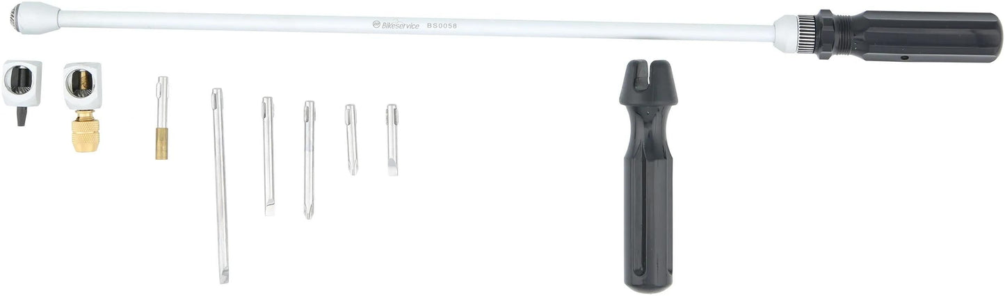 Bikeservice haakse schroevendraaier set angular thruster bst 10tlg