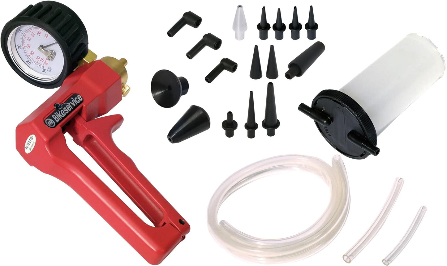 Bikeservice unterdruckpumpe vacuum hand pump bst 15tlg