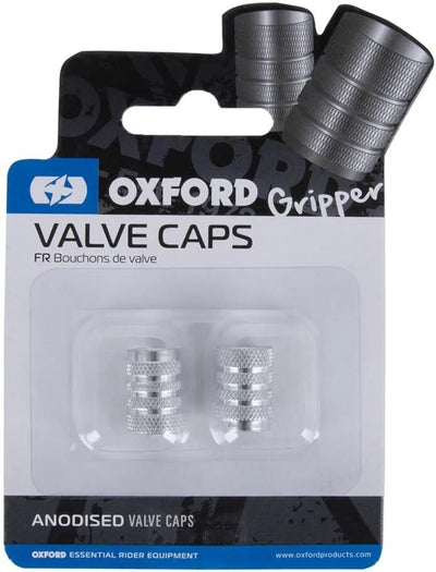 Oxford ventiel-stofkapje valve ccps silver ox761