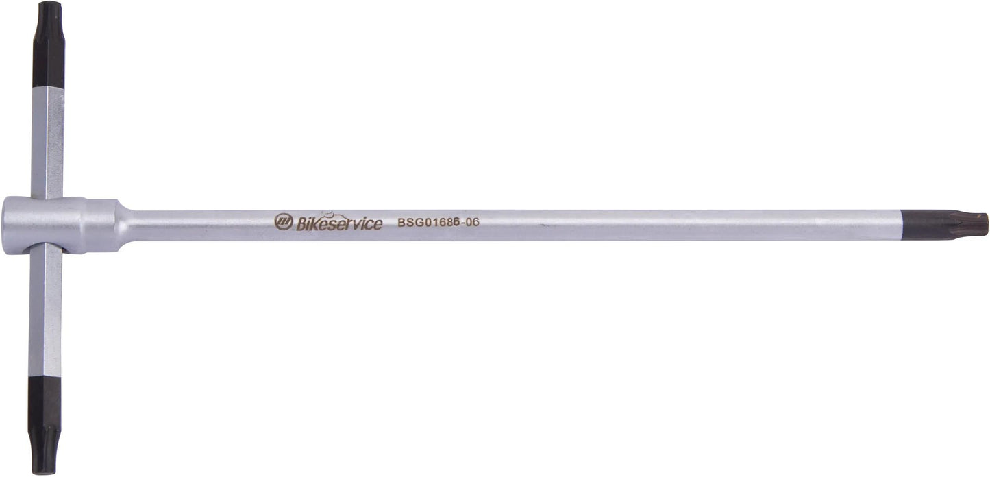 Bikeservice schroevendraaier turn handle bst torx t27 x 180mm