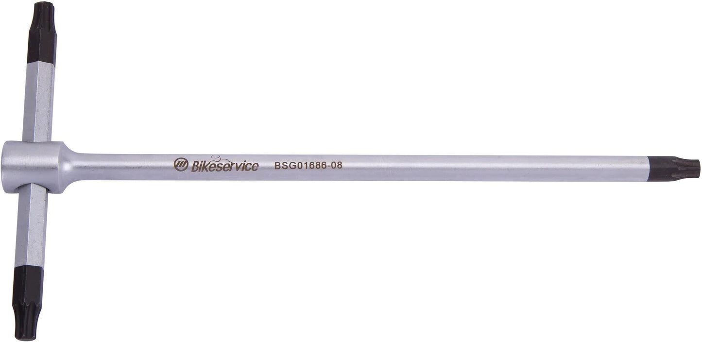 Bikeservice schroevendraaier turn handle bst torx t40 x 210mm