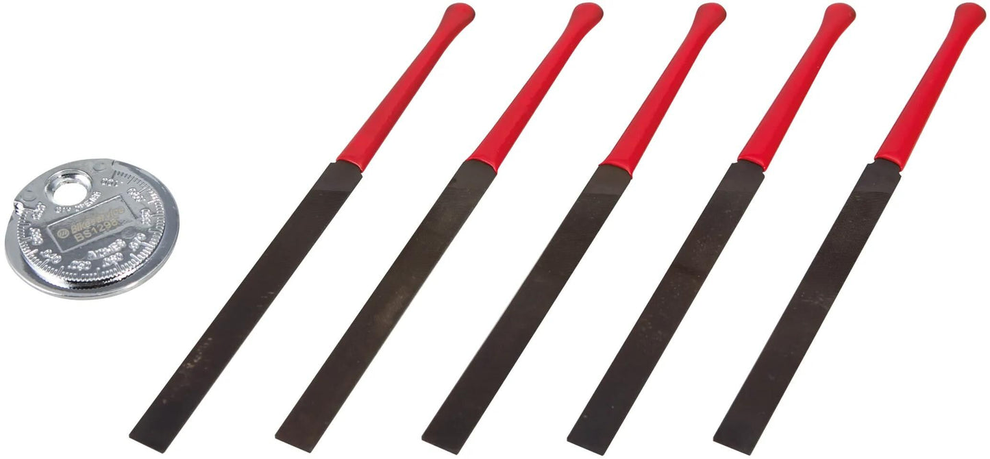 Bikeservice zündkerzenservicesatz zkrzservicestz bst 6pcs measuring gauge u files