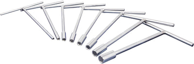 Bikeservice schroevendraaier set shutter speed handle bst au6knt 8pcs 300 mm