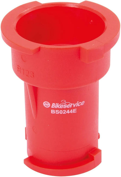 Bikeservice verbindungsstutzen connecting nozzle bst f radiator cap red