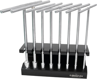 Bikeservice schroevendraaier set shutter speed handle bst au6knt 8pcs 300 mm m brac