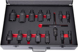 Bikeservice abziehersatz polrad remover set flywheels bst universal 15pcs - afbeelding 1