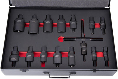 Bikeservice abziehersatz polrad remover set flywheels bst universal 15pcs