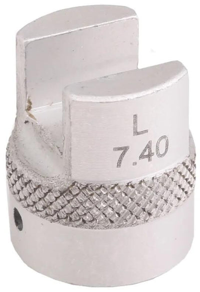 Bikeservice adapter adapter bst aluminum 7.4mm f bs5502