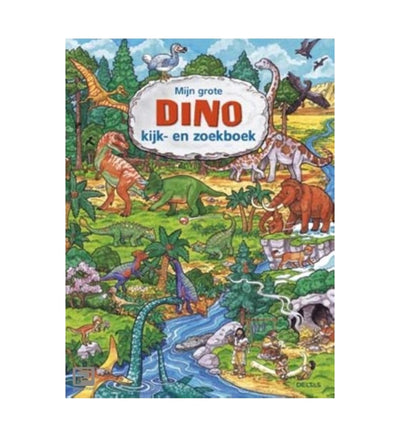 Deltas - mijn grote dino kijk- en zoekboe