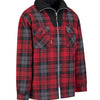 Storvik producten houthakkers fleecevest stanley thermo roodzwart 3xl