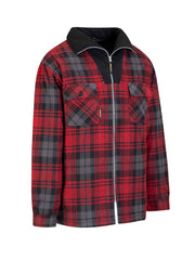 Storvik producten houthakkers fleecevest stanley thermo rood zwart 3xl - afbeelding 5