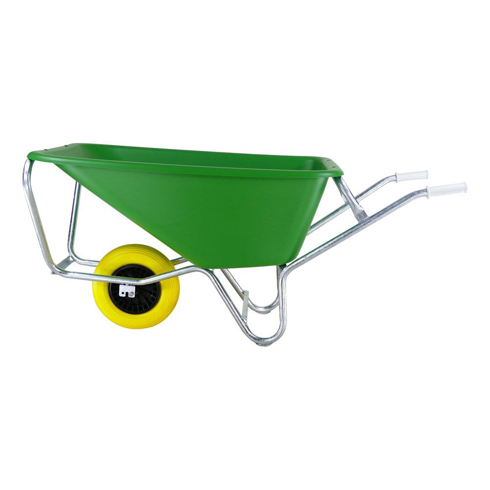Fort producten kruiwagen fs 165l groen hdpe bak plusnooitmeerlek