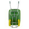 Fort producten kruiwagen fs 200l groen verz ond 2 nml wielen