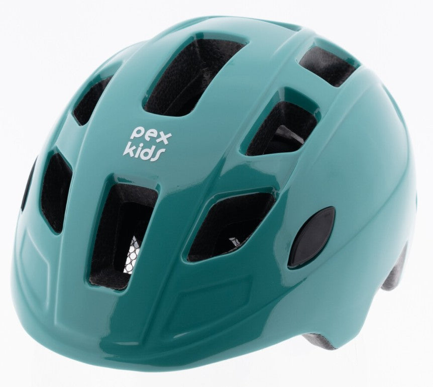 Pexkids kinderhelm in-mold 52-56cm turquoise