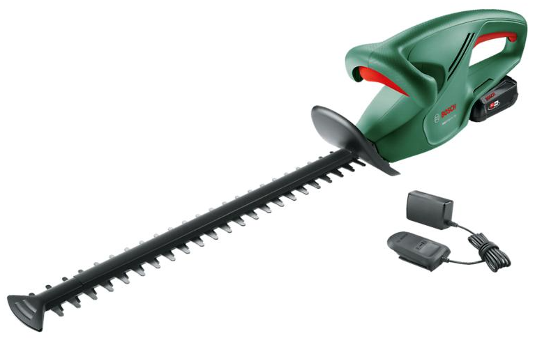 Bosch groen easyhedgecut 18-45 | accu heggenschaar 45 cm | 2.0 ah + oplader | in doos - 0600849h02