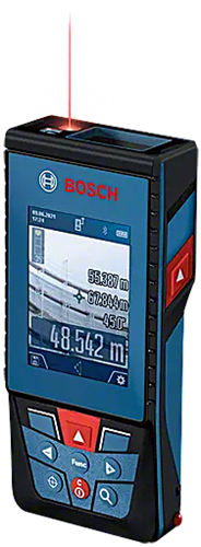 Bosch blauw glm 100-25 c | professional laserafstandsmeter | 3 x 1.5 v lr6 batterij (aa) | ip54 - 0601072y00