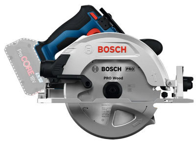 Bosch blauw gks 18v-68-2 professional accu cirkelzaag | exclusief accu en lader - 06016d0000