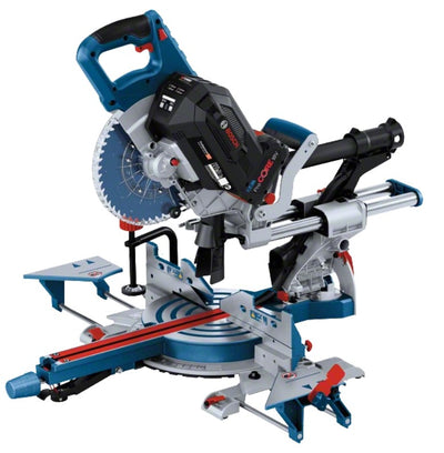 Bosch blauw gcm 18v-216 dc professional accu kap- en verstekzaag | biturbo | excl. accu en lader - 0601b47000
