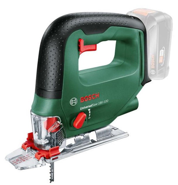 Bosch groen universalsaw 18v-100 accu decoupeerzaag | 18v | excl. accu en lader - 0603011100