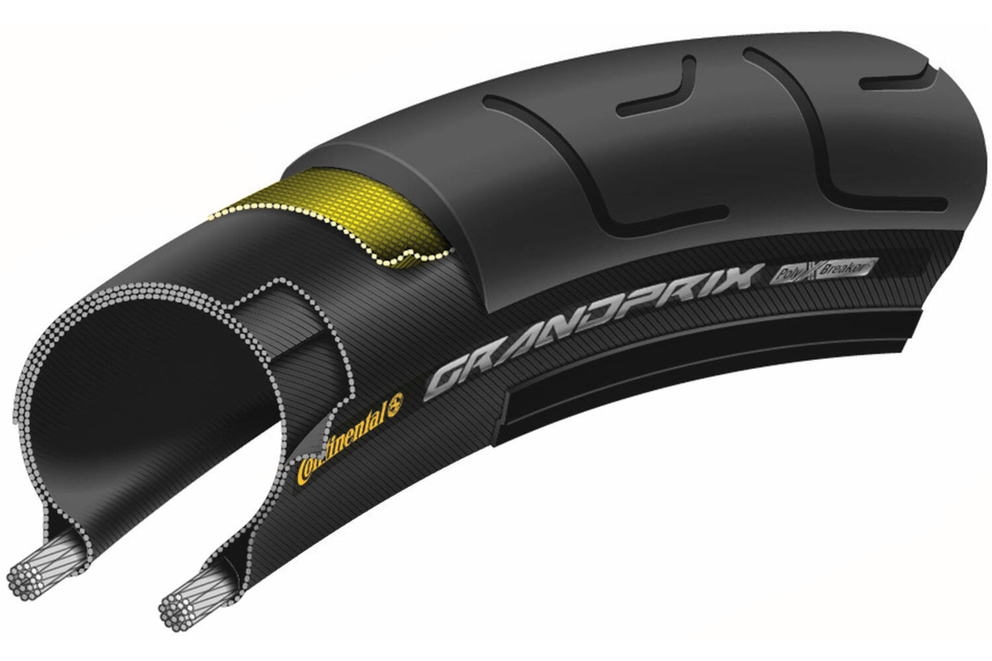 Conti Grand Prix 25-622 Draadband Zwart