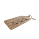 Borrelpank cow naturel mango 50x25x1,5cm