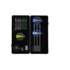 Longfield dartset brass steeltip black coated