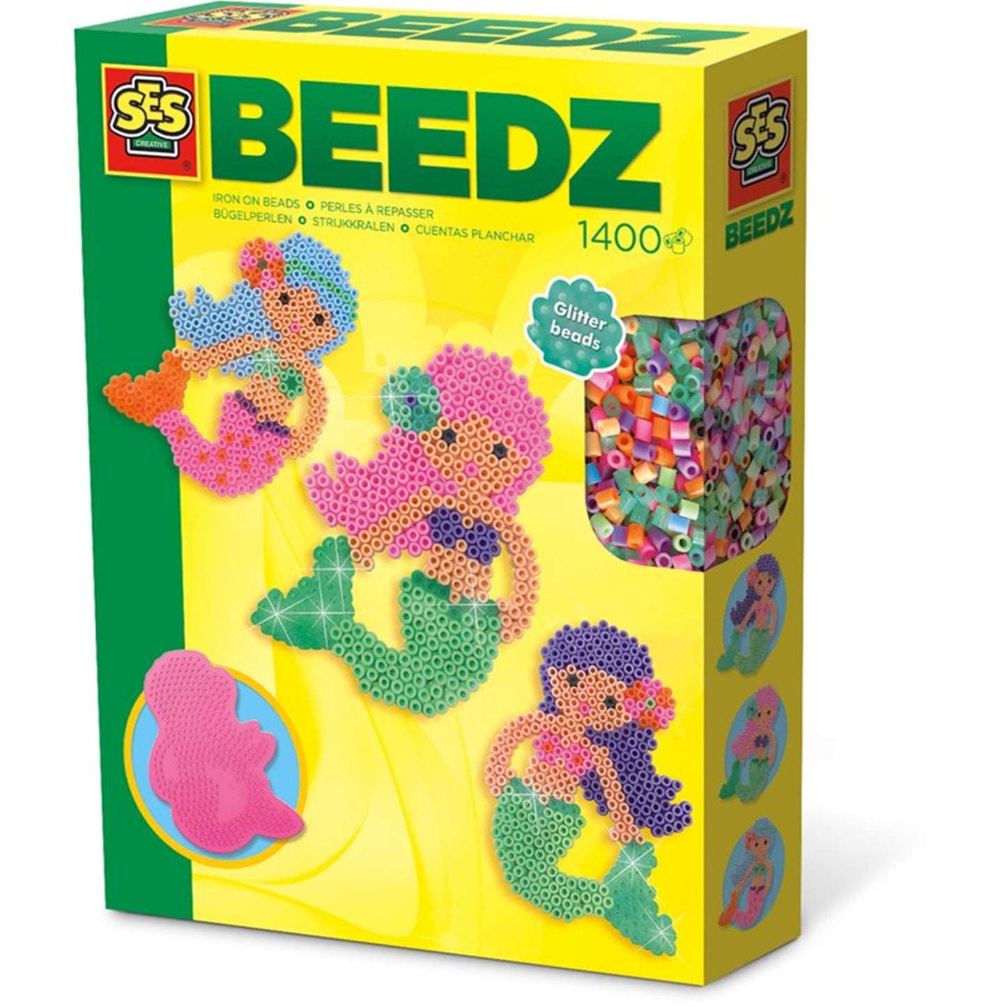 Ses beedz - strijkkralen zeemeermin