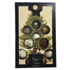 Decoris luxe kerstballen mix glas assorti van natuur tinten