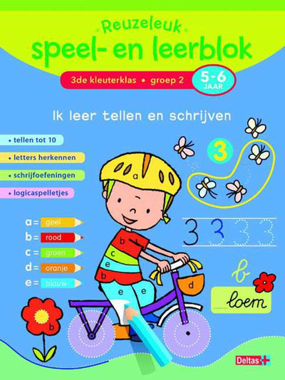 Deltas reuzeleuk speel- en leerblok-ik leer tellen en schrijven(5-6jr)