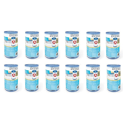 Intex 29000 filter cartridge type a 12 stuks voor zwembad 244 305 366 cm
