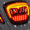 Level10 raw-set achter led smoke | vespa sprint primavera